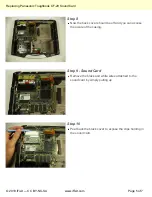 Preview for 5 page of Panasonic CF-29 - TOUGHBOOK RUGGED LAPTOP 1.4Ghz PM 512MB 40GB CD wifi Replacement Manual