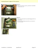 Preview for 6 page of Panasonic CF-29 - TOUGHBOOK RUGGED LAPTOP 1.4Ghz PM 512MB 40GB CD... Replacement Manual