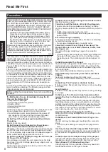 Preview for 8 page of Panasonic CF-30 Series Operating	 Instruction