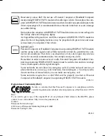 Preview for 3 page of Panasonic CF-30 Series Supplementary Instructions Manual