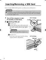 Preview for 8 page of Panasonic CF-30 Series Supplementary Instructions Manual