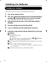 Preview for 10 page of Panasonic CF-30 Series Supplementary Instructions Manual