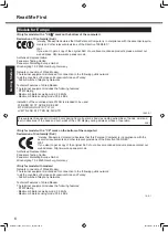 Preview for 6 page of Panasonic CF-31SEUJXDY Operating Instructions Manual