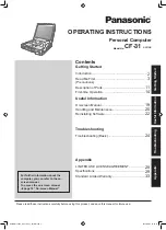 Panasonic CF-31UEU70DY Operating Instructions Manual preview