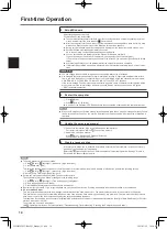 Preview for 14 page of Panasonic CF-33 series Operating Instructions Manual