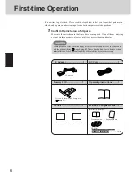 Предварительный просмотр 6 страницы Panasonic CF-35 Operating Instructions Manual