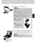 Предварительный просмотр 7 страницы Panasonic CF-35 Operating Instructions Manual