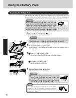 Предварительный просмотр 16 страницы Panasonic CF-35 Operating Instructions Manual