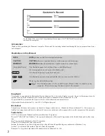 Preview for 2 page of Panasonic CF-37 Series Operating Instructions Manual