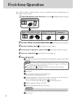 Предварительный просмотр 2 страницы Panasonic CF-37 Series Supplementary Instructions Manual