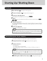 Preview for 5 page of Panasonic CF-37 Series Supplementary Instructions Manual