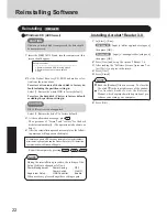 Preview for 22 page of Panasonic CF-45 Series Operating Instructions Manual