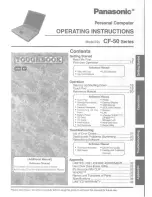 Preview for 1 page of Panasonic CF-50GB2UUKM - Toughbook 50 - Pentium M 1.6 GHz User Manual