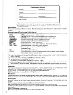 Предварительный просмотр 2 страницы Panasonic CF-50GB2UUKM - Toughbook 50 - Pentium M 1.6 GHz User Manual