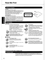 Предварительный просмотр 6 страницы Panasonic CF-50GB2UUKM - Toughbook 50 - Pentium M 1.6 GHz User Manual