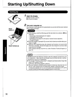 Предварительный просмотр 16 страницы Panasonic CF-50GB2UUKM - Toughbook 50 - Pentium M 1.6 GHz User Manual