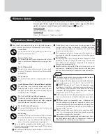 Preview for 7 page of Panasonic CF-50GB2UUKM - Toughbook 50 - Pentium M 1.6... Operating Instructions Manual