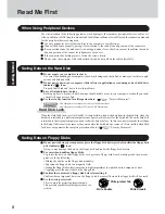 Preview for 8 page of Panasonic CF-50GB2UUKM - Toughbook 50 - Pentium M 1.6... Operating Instructions Manual