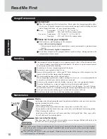 Preview for 10 page of Panasonic CF-50GB2UUKM - Toughbook 50 - Pentium M 1.6... Operating Instructions Manual