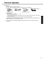 Preview for 5 page of Panasonic CF-52 Series Operating Instructions Manual