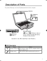 Preview for 3 page of Panasonic CF-52 Series Supplementary Instructions Manual