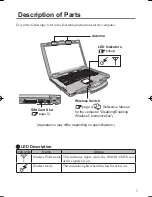 Предварительный просмотр 3 страницы Panasonic CF-52 Series Supplementary Instructions Manual