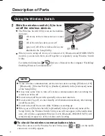 Предварительный просмотр 4 страницы Panasonic CF-52 Series Supplementary Instructions Manual