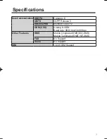 Preview for 7 page of Panasonic CF-52 Series Supplementary Instructions Manual