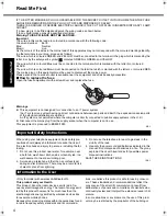 Preview for 4 page of Panasonic CF-52AJCBUAE Operating Instructions Manual