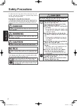 Preview for 2 page of Panasonic CF-53 Operating Instructions Manual