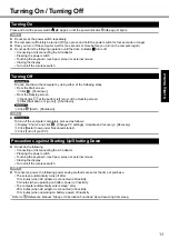 Preview for 11 page of Panasonic CF-534 Series Operating Instructions - Basic Manual