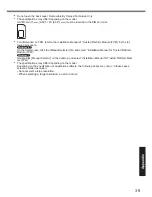 Предварительный просмотр 39 страницы Panasonic CF-54 Series Operating Instructions Manual