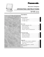 Preview for 1 page of Panasonic CF-55 Series Operating Instructions Manual