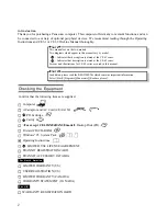 Preview for 2 page of Panasonic CF-61 Series Operating Instructions Manual