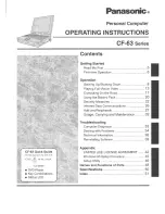 Panasonic CF-63LYJ8AAM/E User Manual preview