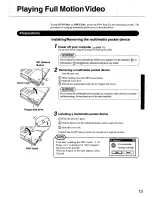 Preview for 13 page of Panasonic CF-63LYJ8AAM/E User Manual