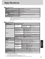 Предварительный просмотр 27 страницы Panasonic CF-71 Series Operating Instructions Manual