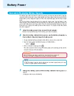 Preview for 22 page of Panasonic CF-71 Series Reference Manual