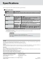 Предварительный просмотр 12 страницы Panasonic CF-71 Series Supplementary Instructions Manual