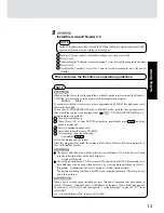 Preview for 13 page of Panasonic CF-72 Series P Operating Instructions Manual