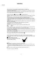 Preview for 2 page of Panasonic CF-72X3UUBDM - Toughbook 72 - Pentium 4-M 1.8... Service Manual