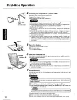 Предварительный просмотр 12 страницы Panasonic CF-73E3KVXKM User Manual