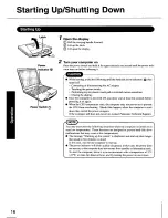 Предварительный просмотр 16 страницы Panasonic CF-73E3KVXKM User Manual