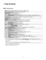 Предварительный просмотр 7 страницы Panasonic CF-73ECLTXKM - Toughbook 73 - Pentium M 1.4... Service Manual