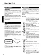 Предварительный просмотр 6 страницы Panasonic CF-73JCLTXKM - Toughbook 73 - Pentium M 1.6 GHz User Manual