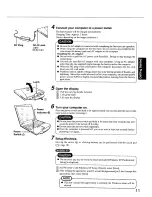 Предварительный просмотр 11 страницы Panasonic CF-73JCLTXKM - Toughbook 73 - Pentium M 1.6 GHz User Manual