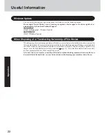 Preview for 22 page of Panasonic CF-73JCLTXKM - Toughbook 73 - Pentium M 1.6... Operating Instructions Manual