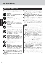 Preview for 8 page of Panasonic CF-73N3LTSKM - Toughbook 73 - Pentium M 1.7 GHz Operating Instructions Manual