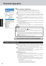 Preview for 14 page of Panasonic CF-73N3LTSKM - Toughbook 73 - Pentium M 1.7 GHz Operating Instructions Manual