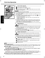 Preview for 12 page of Panasonic CF-74 Series Operating Instructions Manual